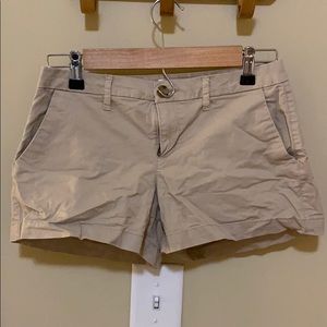 Khaki color shorts